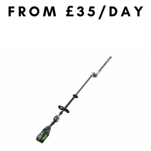 Ego battery power long reach hedge cutter